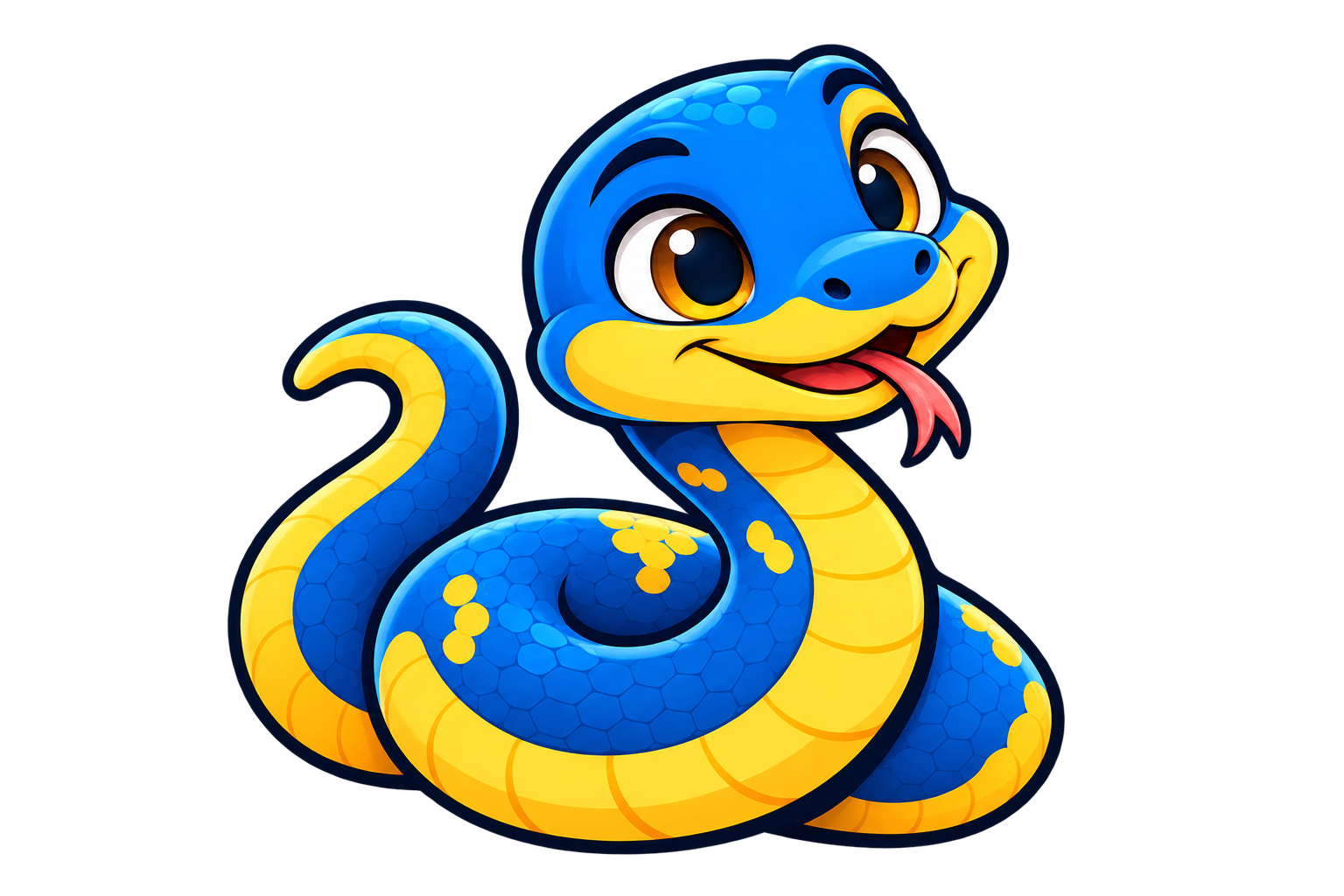Sloby, the friendly Python AI Tutor mascot